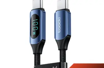 *כבל Type C to Type C – 100W טעינה מהירה עם תצוגה דיגיטלית* ⚡💻