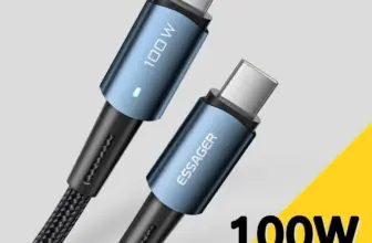 *כבל טעינה מהירה Type C to C – 100W* ⚡