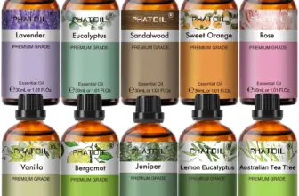*שמן ארומתרפיה אתרי PHATOIL 30ml – לבנדר, לימון, אקליפטוס ועוד* 🌿✨