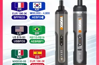 *מברגה חשמלית חכמה Worx 4V – מיני מברגה נטענת USB* 🔧