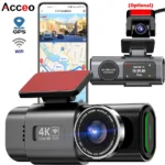 *מצלמת רכב 4K UHD – הגנה מלאה לרכב שלכם 24/7* 🚗📹
