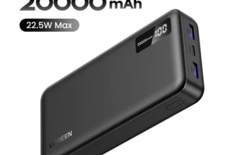 *🔋 פאוור בנק UGREEN 20000mAh – טעינה מהירה 30W*