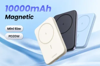 *פאוור בנק מגנטי UGREEN 10000mAh – טעינה אלחוטית מהירה לאייפון* 🔋⚡