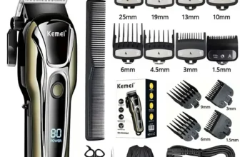 **מכונת תספורת מקצועית Kemei PG1990A ⚡✂️**