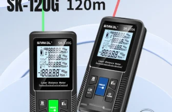 *מד טווח לייזר דיגיטלי – עד 120 מטר!* 📏⚡