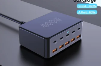 *מטען GaN 100W – 8 יציאות USB-C! תחנת טעינה אחת לכל המשפחה והמשרד!* ⚡💼