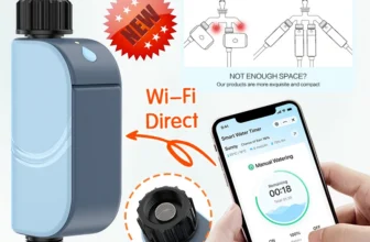 *טיימר השקייה חכם WIFI – תשכחו להשקות ידנית!* 💧🌱