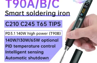 *מלחם חכם ALIENTEK T90 – 140W עם בקרת טמפרטורה מתקדמת* 🔥