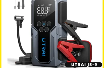*🚗 סטרטר נייד לרכב + משאבת אוויר 150PSI – UTRAI 1500A*
