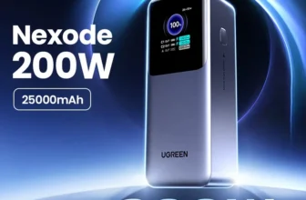 *UGREEN Nexode 200W 25000mAh – תחנת כוח ניידת מקצועית* ⚡💼