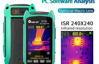 *📸 מצלמה תרמית ביתית TOOLTOP ET14C – גלה תקלות חשמל ובידוד לפני שהן הופכות לאסון!* 🔥