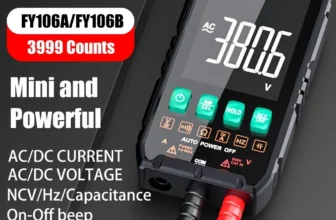 *מולטימטר דיגיטלי מיני מקצועי לחשמלאים ⚡🔧*