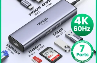 *רכזת USB 7 ב-1 מבית UGREEN – הפתרון המושלם למחשב הנייד שלכם!* 💻
