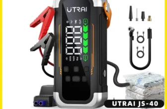 *סטרטר לרכב 5 ב-1 + משאבת אוויר 150PSI + פאוור בנק 30W* 🚗⚡