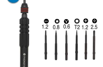 *מברג דיוק 6 ב-1 לתיקוני אייפון וסמארטפונים* 🔧📱