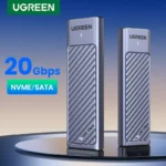 *מארז חיצוני UGREEN לדיסק M.2 NVMe/SATA – מהירות 20Gbps* 💨