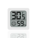 *מד חום ולחות דיגיטלי LCD למדידה מדויקת בבית* 🌡️💧