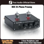 **מגבר Phono מקצועי עם שפופרת ואקום – Fosi Audio X4** 🎵