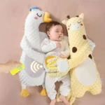 **כרית חכמה לתינוק עם טפיחות אוטומטיות + שלט רחוק** 👶🏻✨