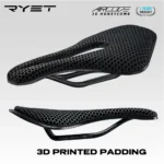 *אוכף אופניים 3D מסיבי פחמן – נוח ונושם! 🚴‍♂️*