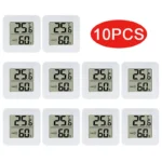 *מדחום + מד לחות דיגיטלי LCD מיני – חבילת 6-10 יחידות* 🌡️💧
