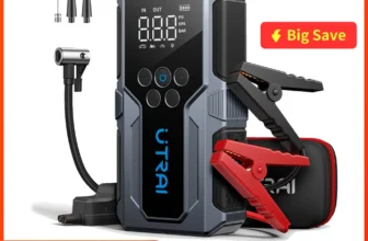*🚗 מנוע עזר + משאבת אוויר לרכב UTRAI 1500A – הפתרון המושלם לכל נהג! 🔋*