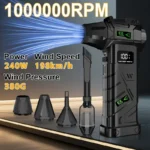 *מפוח טורבו מקצועי 380G – ניקוי עוצמתי בלחיצת כפתור!* 🌪️