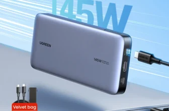 *🔋 UGREEN פאוור בנק ענק 25000mAh – 140W טעינה מהירה למחשב נייד!*