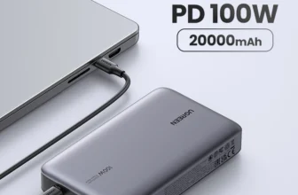 *🔋 UGREEN פאוור בנק 100W קיבולת ענק 20000mAh*