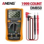 *מולטימטר דיגיטלי ANENG DM850 – מקצועי ואוטומטי* ⚡🔧