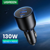 *מטען USB-C לרכב 130W מבית UGREEN – הפתרון המושלם לטעינה בנסיעה! 🚗*