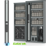 *סט מברגים חשמלי מקצועי 75 חלקים עם תאורת LED* 🔧