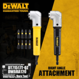 *מחבר זווית 90 מעלות מקצועי DEWALT – פתרון גאוני לברגים במקומות צרים!* 🔧