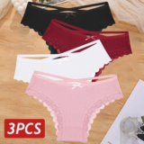 *מארז 3 תחתוני כותנה איכותיים לנשים* 👙