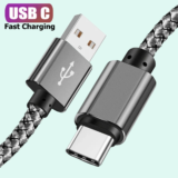 *כבל טעינה USB-C איכותי מחוזק בניילון* 🔌