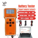 *בודק סוללות מקצועי דיגיטלי – RC3563* 🔋