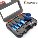 *סט מקדחי יהלום מקצועיים לקרמיקה וזכוכית – 8 יחידות* 🛠️