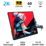 *מסך נייד 14 אינץ' 2K – המסך הנייד המושלם! 🖥️*
⭐⭐⭐⭐⭐ ציון 4.5 מתוך 5