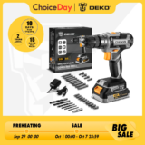 *מברגה חשמלית נטענת DEKO 20V – הכלי שישנה לכם את חיי היומיום* 🔧