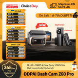 *מצלמת רכב DDPAI Z60 Pro 4K – הדור החדש של 2025* 🚗