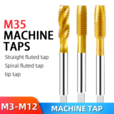 *סט מקדחי תבריג מקצועיים מקוברה HSS מצופי טיטניום* 🛠️