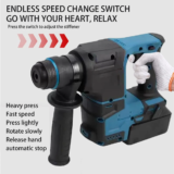 *פטישון נטען חשמלי מקצועי – תואם סוללות Makita* 🔨