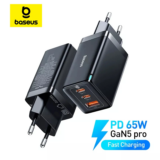 *מטען מהיר Baseus GaN5 65W – הפתרון המושלם לכל המכשירים! 🔌*