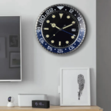 *שעון קיר מעוצב LED מודרני – דגם LUXURY* 🕰️