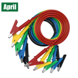 *סט 5 כבלי בדיקה מקצועיים עם תנינים* 🔌