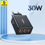 *מטען USB מהיר Baseus 30W – הכל במטען אחד! 🔌*