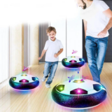 *כדורגל מרחף עם תאורת LED ומוזיקה – הצעצוע המושלם לילדים* 🌟
