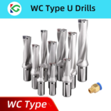 *מקדח U איכותי עם להבים מתחלפים למחרטה CNC* 🛠️