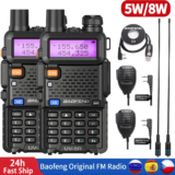 *מכשיר קשר Baofeng UV5R – עוצמה אמיתית של 8W! 📡*