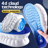 *רפידות ספורט 4D מטכנולוגיית ענן – פתרון אורתופדי מושלם לנעליים* 👟